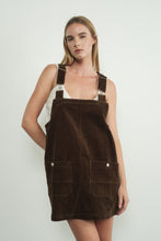 Load image into Gallery viewer, CORDUROY OVERALL DRESS
