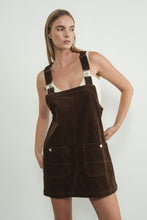 Load image into Gallery viewer, CORDUROY OVERALL DRESS
