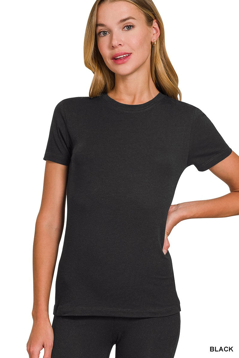 JOVIE COTTON CREW NECK // 2 COLORS