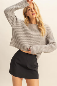 ZARA DROP SLEEVE SWEATER