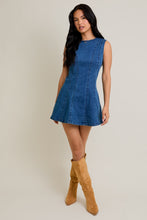 Load image into Gallery viewer, ASPEN DENIM MINI DRESS
