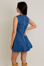 Load image into Gallery viewer, ASPEN DENIM MINI DRESS
