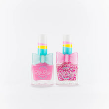 Load image into Gallery viewer, NAIL POLISH SET WITH BOW RINGS // 3 DIFFERENT COLOR SETS
