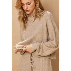 SOFIA KNIT LUXE LOUNGE SET