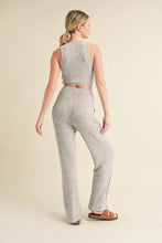 Load image into Gallery viewer, LUXE HACCI KNIT TANK &amp; WIDE LEG SET
