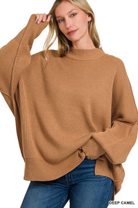 STASSI CHUNKY KNIT SWEATER // 2 COLORS