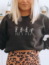 Load image into Gallery viewer, DANCING SKELETON CREWNECK
