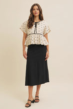 Load image into Gallery viewer, LINEN BLEND BIAS CUT MAXI
