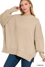 Load image into Gallery viewer, MAEVE OVERSIZE SWEATER // 2 COLORS
