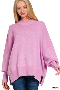 STASSI CHUNKY KNIT SWEATER // 2 COLORS