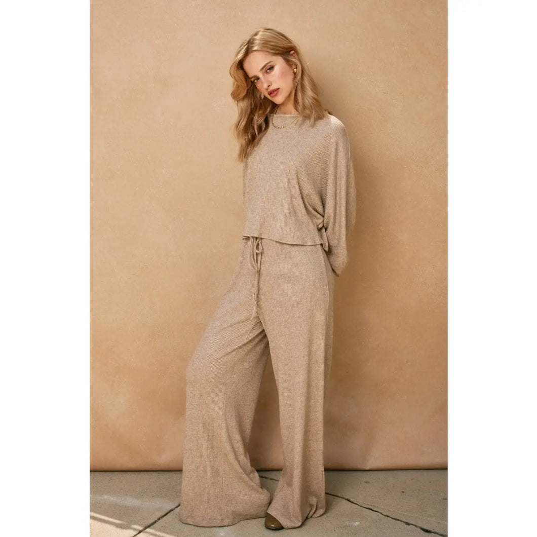 SOFIA KNIT LUXE LOUNGE SET