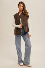 Load image into Gallery viewer, QUINCY BUTTON DOWN VEST
