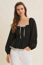 Load image into Gallery viewer, ISLA PEPLUM TOP
