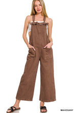 Load image into Gallery viewer, MINERAL WASHED JUMPSUIT OVERALLS // 3 COLORS
