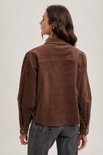 Load image into Gallery viewer, CROPPED CORDUROY JACKET
