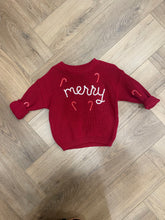 Load image into Gallery viewer, MERRY KNIT SWEATER // 0-6 MONTHS - SIZE 7
