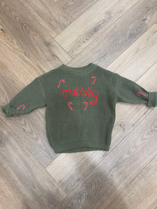 MERRY KNIT SWEATER // 0-6 MONTHS - SIZE 7