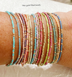 BEAD BRACELET // SET OF 6