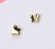 Load image into Gallery viewer, MINI BUTTERFLY STUDS // 2 COLORS
