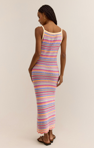 SANTA CRUZ STRIPE MIDI DRESS- Z SUPPLY