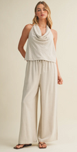 Load image into Gallery viewer, STRIPE LINEN PANTS
