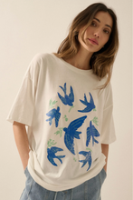 Load image into Gallery viewer, VINTAGE GARMENT WASHED GRAPHIC TEE

