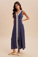Load image into Gallery viewer, POLKA DOT MAXI DRESS
