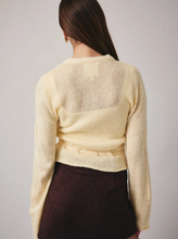 Load image into Gallery viewer, PEPLUM CARDIGAN
