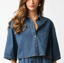 Load image into Gallery viewer, MELODY DENIM TOP

