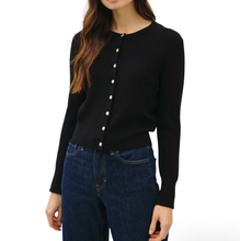 Load image into Gallery viewer, CICI RIBBED CREWNECK CARDI // 2 COLORS
