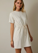 Load image into Gallery viewer, KEEGAN TIE WAIST MINI DRESS // 2 COLORS
