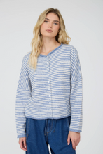 Load image into Gallery viewer, CLEO STRIPED CARDI

