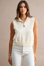 Load image into Gallery viewer, HAZEL HALF ZIP VEST
