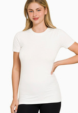 Load image into Gallery viewer, EVERYDAY COTTON CREW TEE // 2 COLORS
