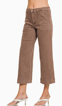 Load image into Gallery viewer, WIDE LEG PANTS // 2 COLORS
