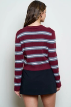 Load image into Gallery viewer, HADLEY STRIPED CARDI // 2 COLORS
