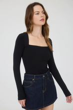 Load image into Gallery viewer, BEST SELLING SELENA SQUARE NECK // 2 COLORS
