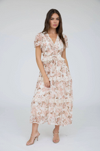 Load image into Gallery viewer, FLORA TIERED TIE BACK DRESS
