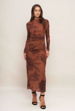 Load image into Gallery viewer, ZURI MESH MIDI DRESS
