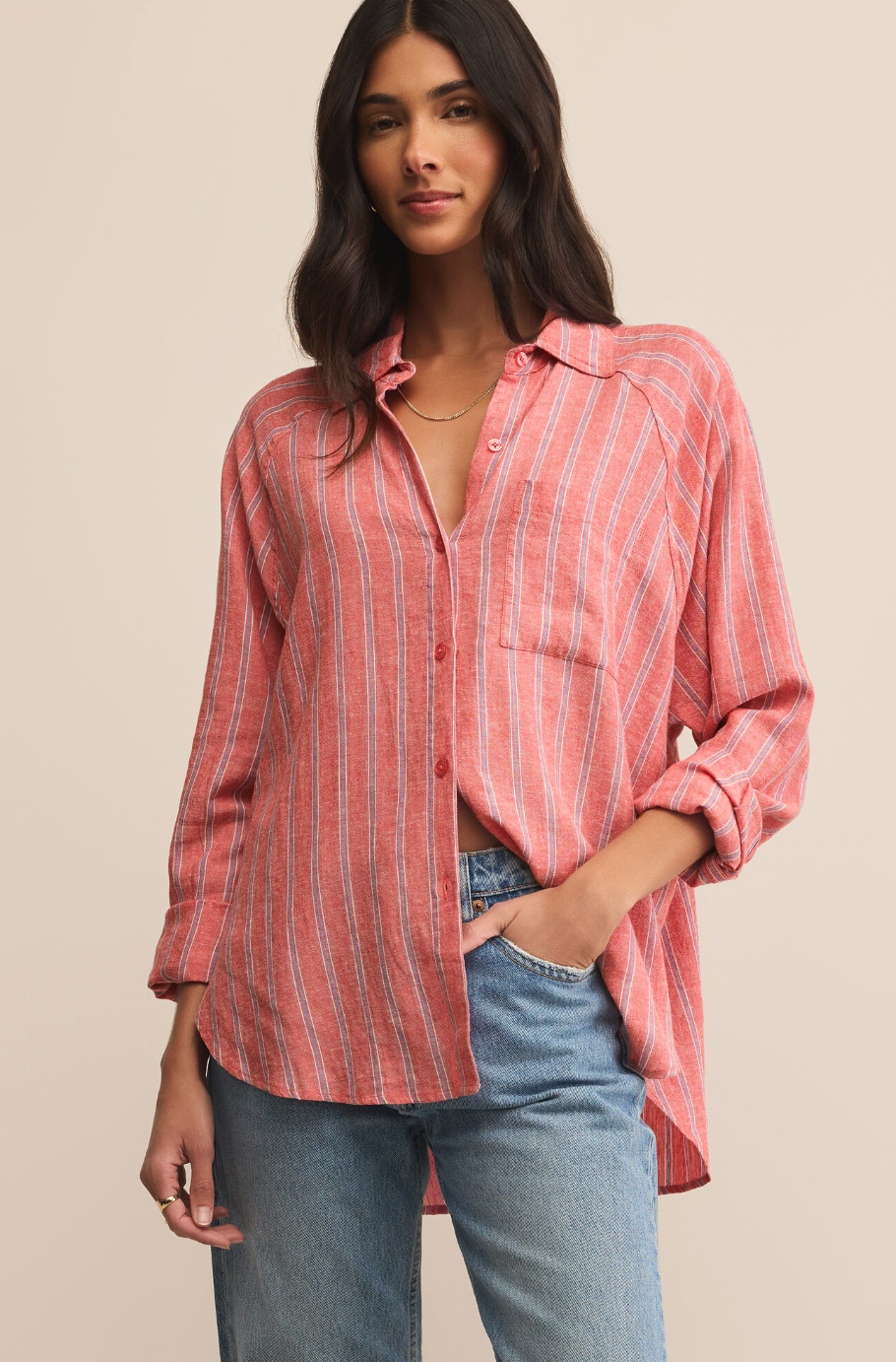 THE PERFECT LINEN TOP - ZSUPPLY