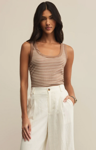 ELIN STRIPE RIB TANK - Z SUPPLY