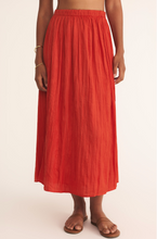 Load image into Gallery viewer, NICOLINE CRINKLE MIDI SKIRT - ZSUPPLY
