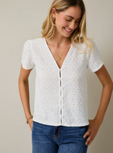 Load image into Gallery viewer, STELLA EMBROIDERED TOP

