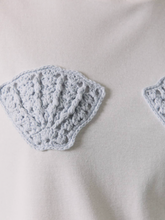 Load image into Gallery viewer, CROCHET SHELL TEE
