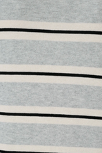 Load image into Gallery viewer, STRIPED POLO COLLARED SWEATER
