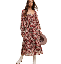 Load image into Gallery viewer, CHARLOTTE SQUARE NECK MAXI DRESS
