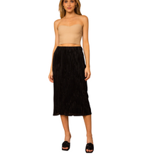 Load image into Gallery viewer, PLISSE MIDI SKIRT

