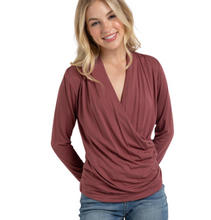 Load image into Gallery viewer, SURPLICE KNIT TOP
