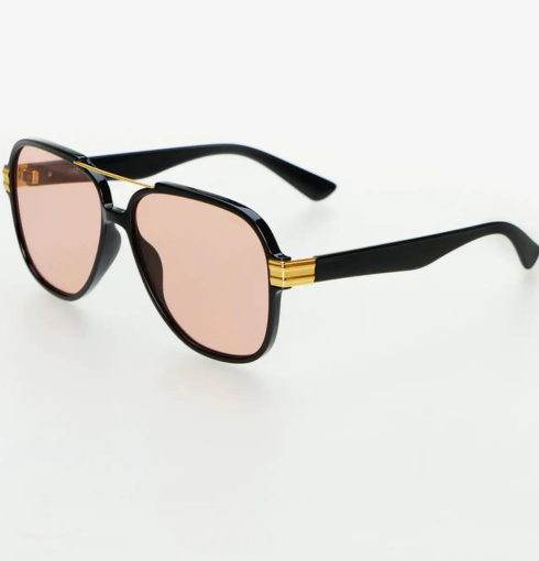SPENCER BLACK AND PINNK SUNGLASSES  & CASE- FREYRS