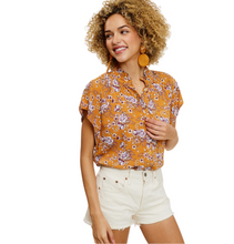 Load image into Gallery viewer, CICI FLORAL TOP
